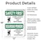 Signmission Safety Culture Sign, 12 in Width, Plastic, Rectangle, Bilingual OS-2PACK-SF-P-1218-L-10755 - alternate 6